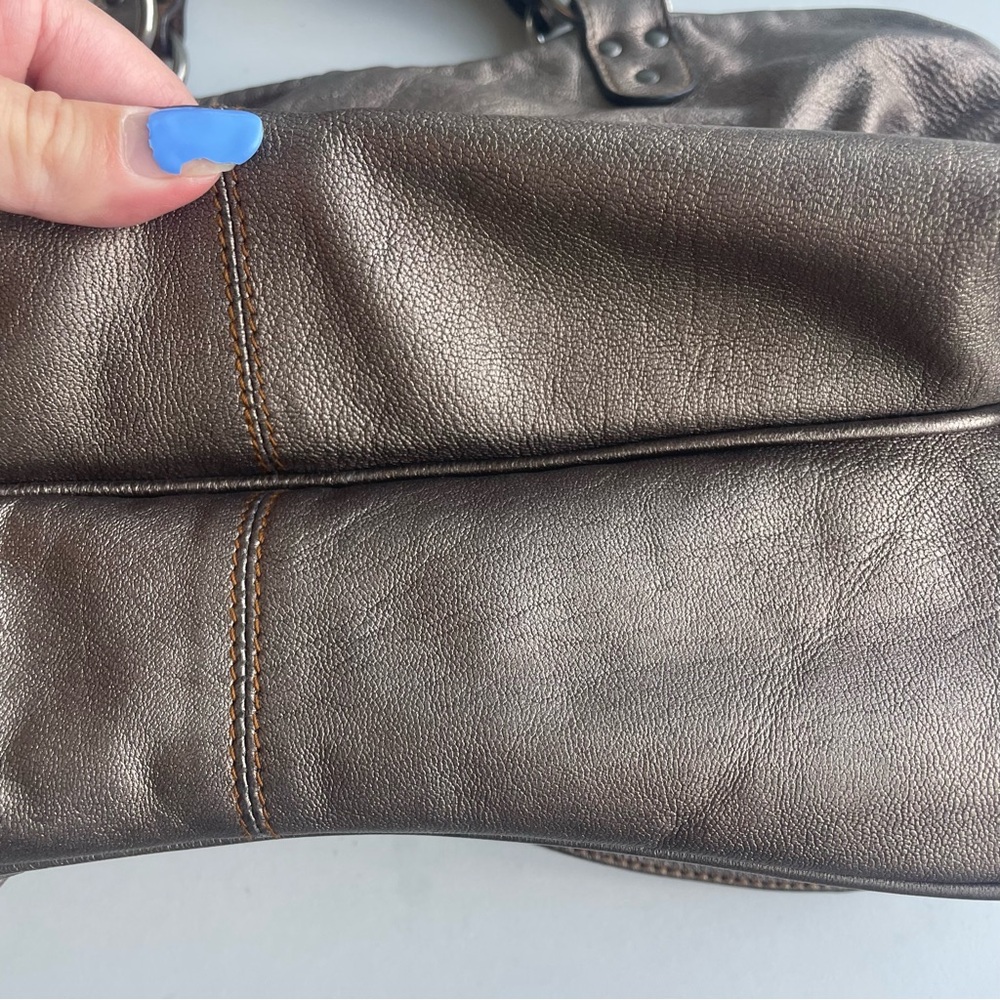 Dior gaucho bag Shimmering Bronze and Brown Handbag - Picture 5 of 8